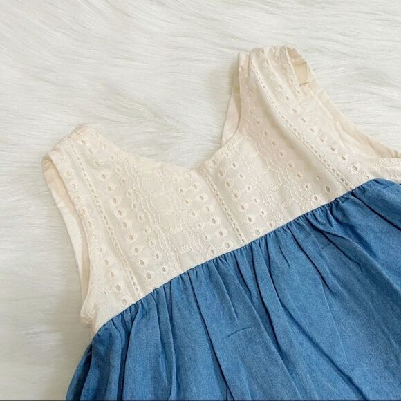 18 Months •Jessica Simpson• Blue Baby Girl Dress - Picture 2 of 8